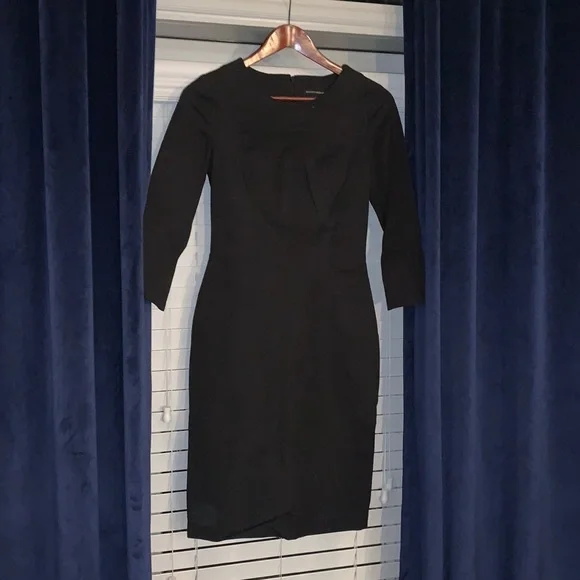 banana republic bodycon dress Soft Luxe Shirred-Side Midi Dress